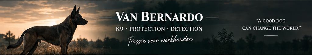 Van Bernardo: passie voor werkhonden